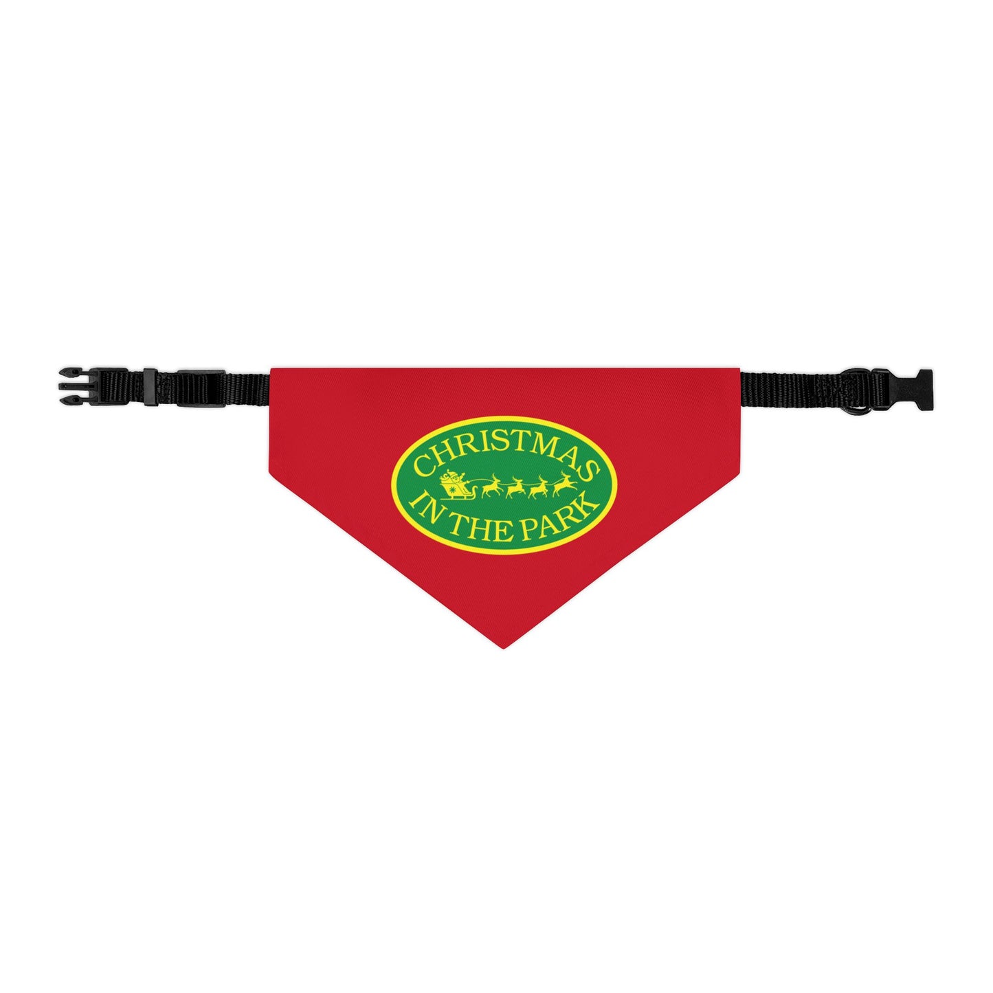 Christmas in the Park Pet Bandana Collar