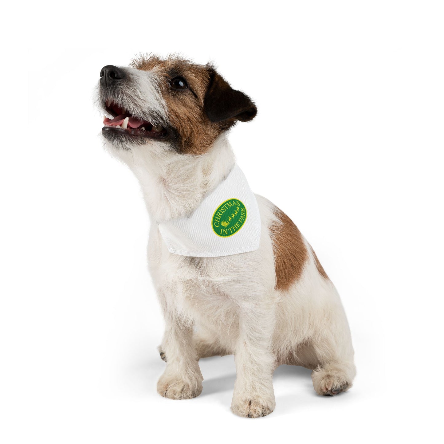 Christmas in the Park Pet Bandana Collar