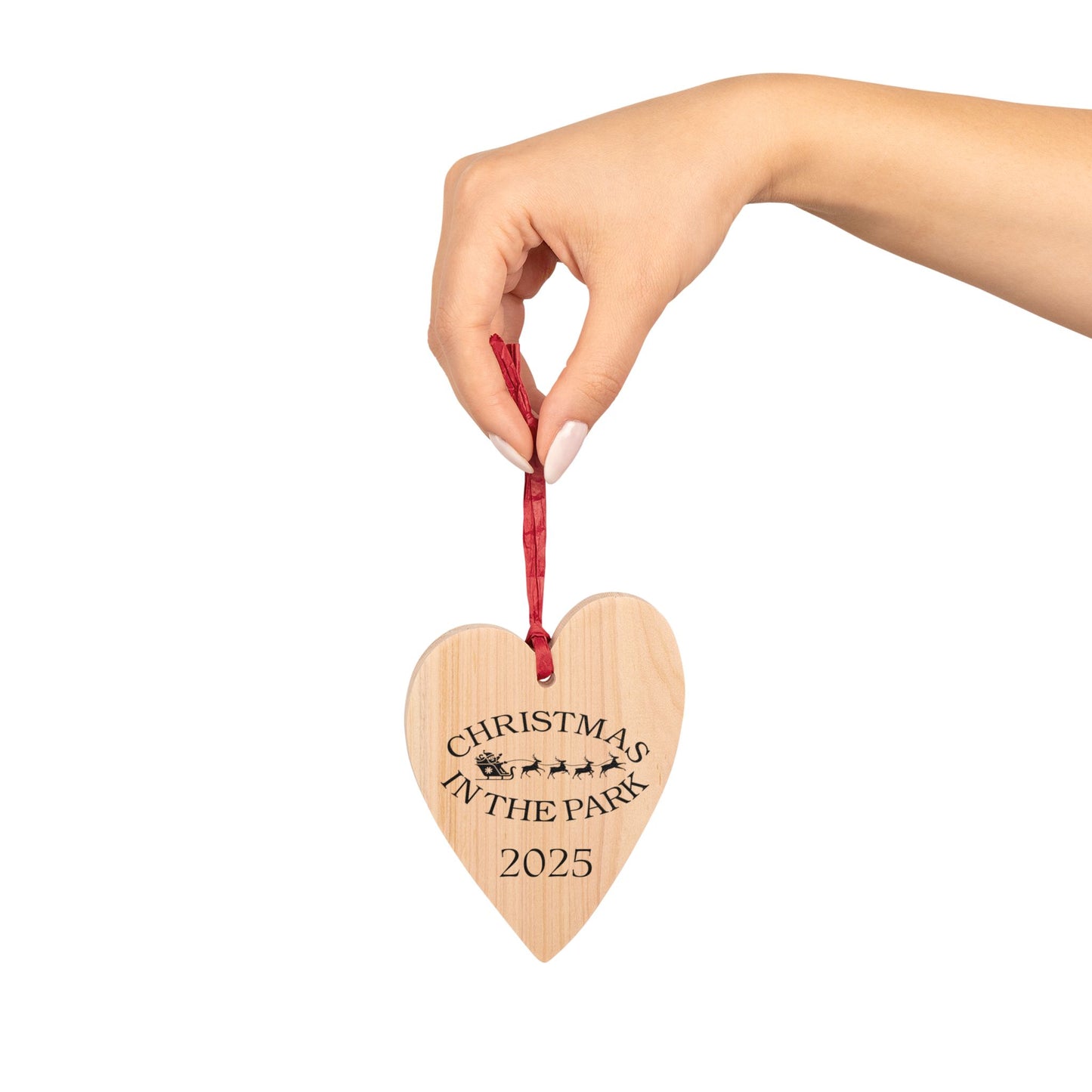 Wooden Ornament - Christmas in the Park 2025