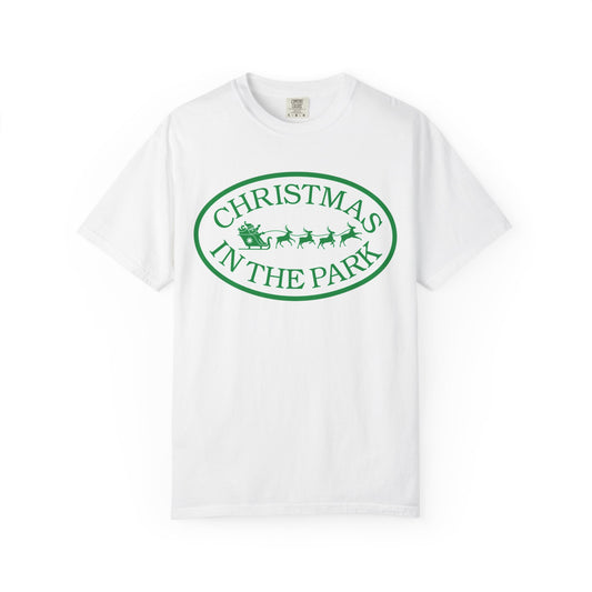 Christmas in the Park T-Shirt | Festive Holiday Tee for Celebrations, Gift for Family, Unisex Christmas Apparel, Joyful Winter Wear