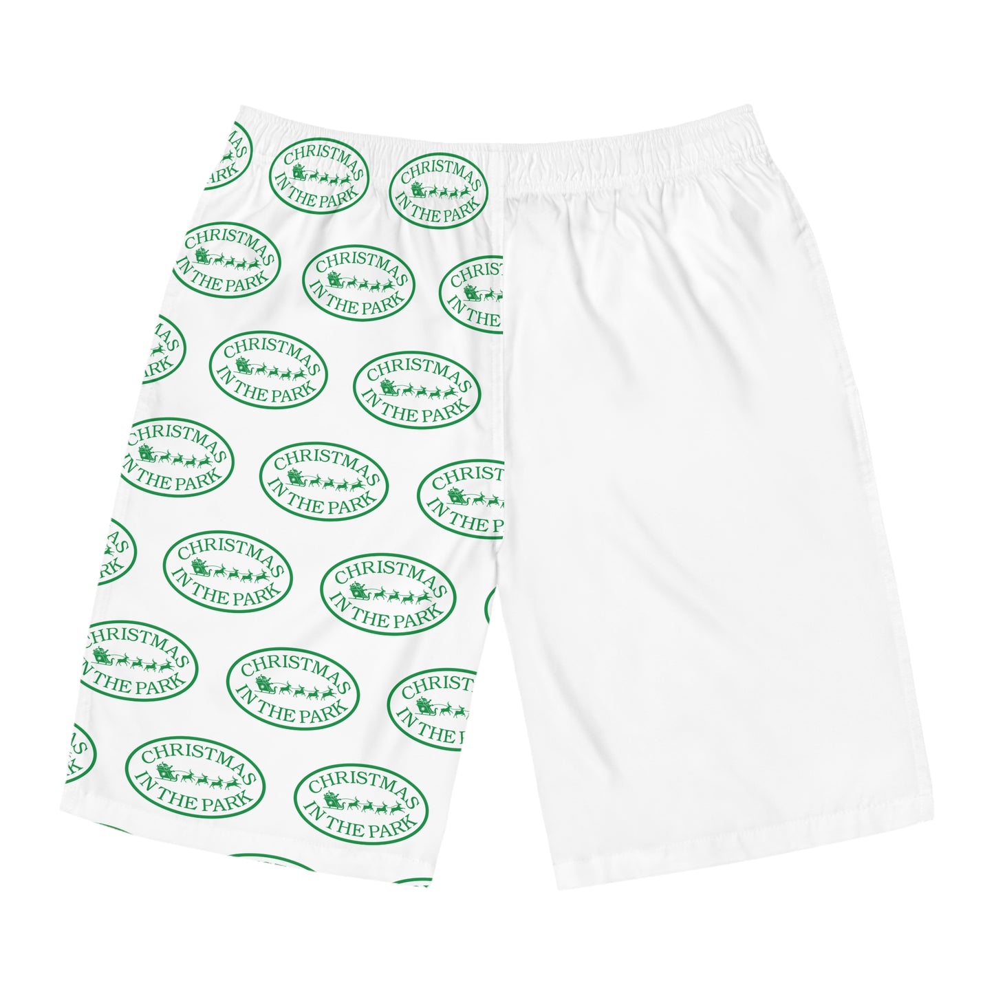 Christmas-Themed Men's Swim Shorts, Holiday Board Shorts, Summer Beachwear, Festive Swimwear, Vacation Essentials, Gifts for Him