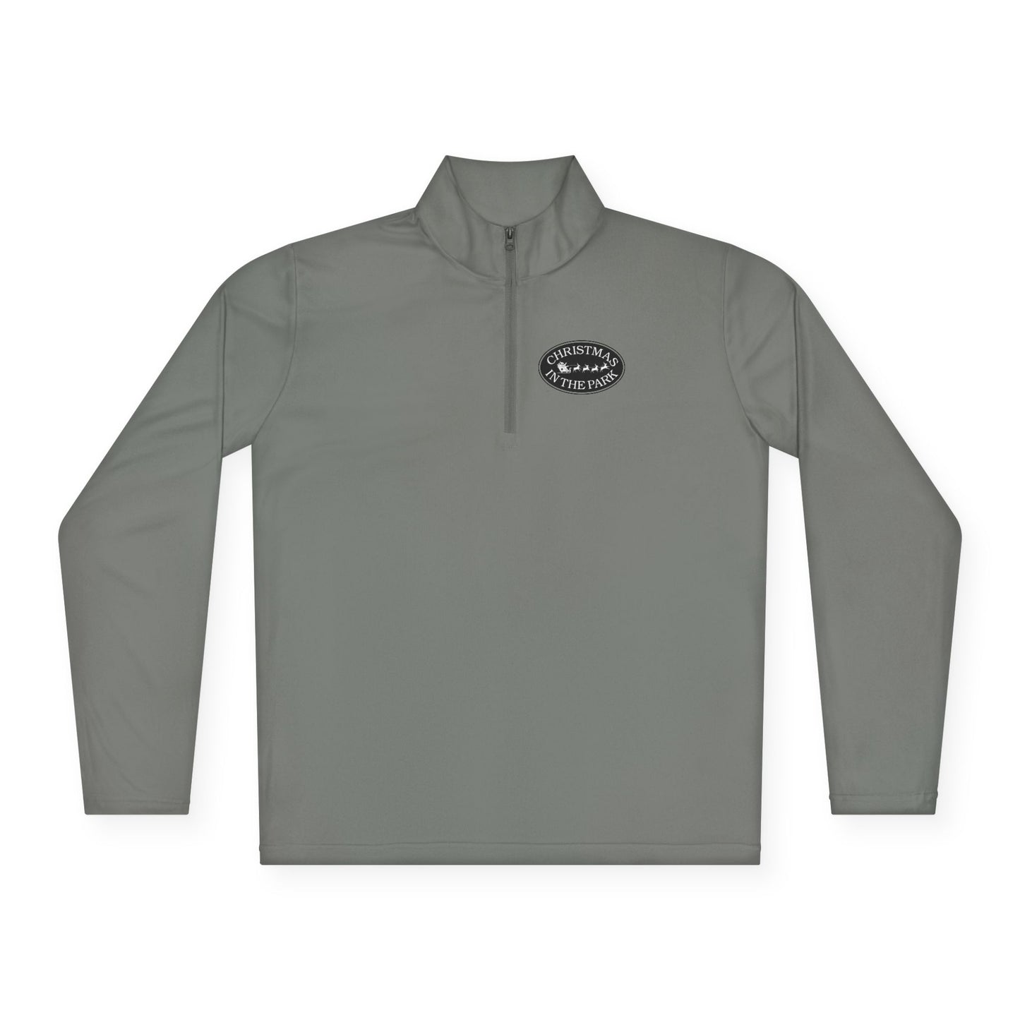 Quarter-Zip Pullover Christmas in the Park Logo