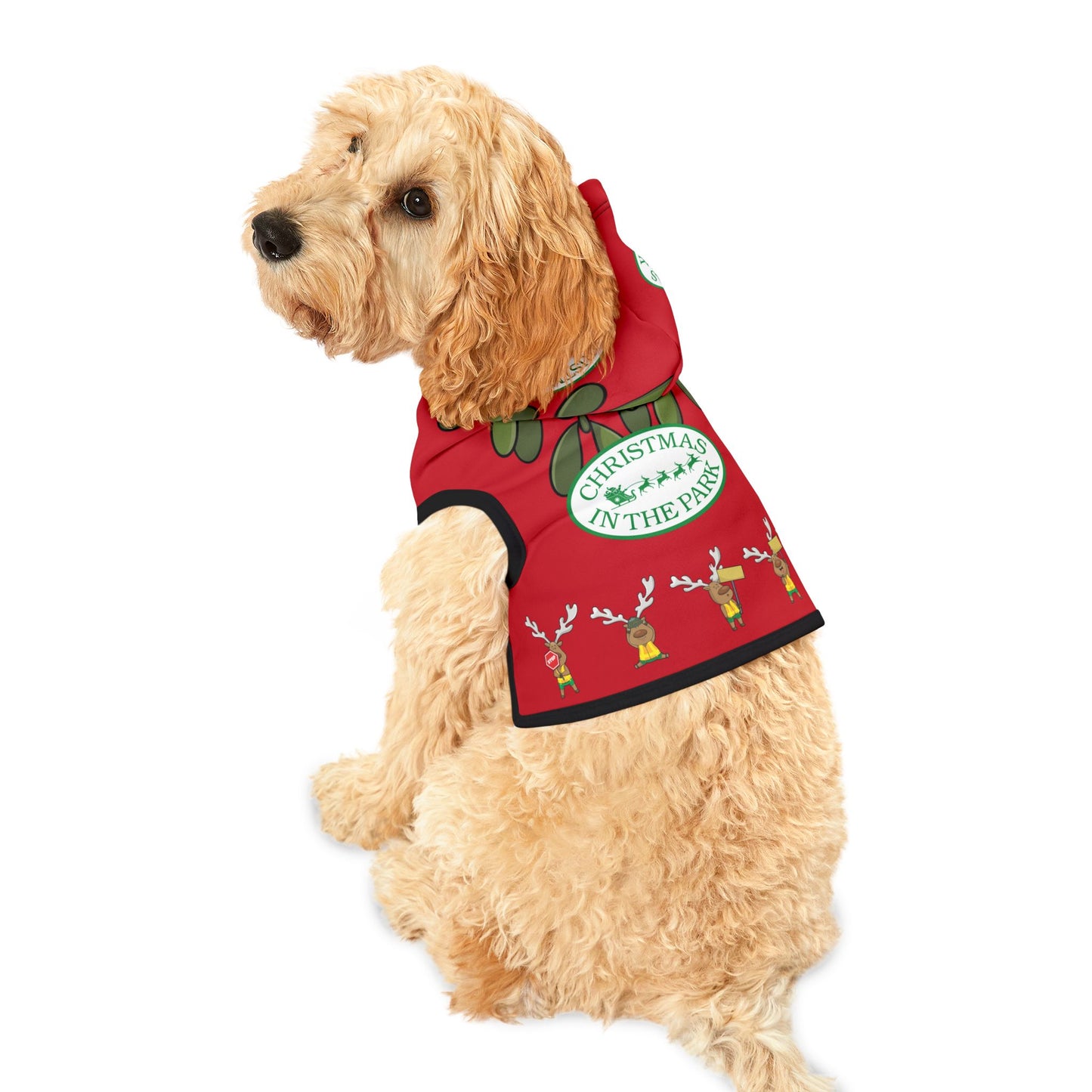 Christmas Dog Blinky Hoodie