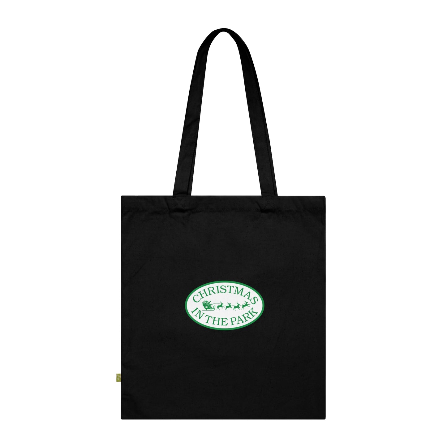 Christmas in the Park Tote Bag, Eco-Friendly Gift Bag, Reusable Shopping Tote, Holiday Gift Bag, Organic Cotton Handbag, Festival Accessory