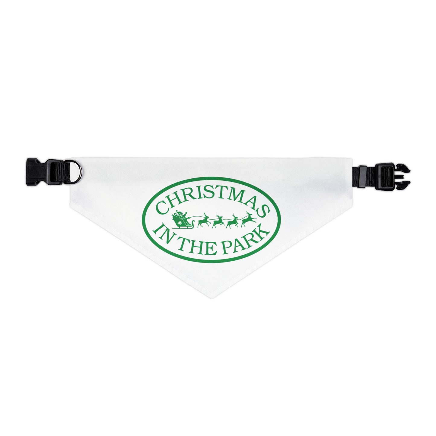 Christmas in the Park Pet Bandana Collar