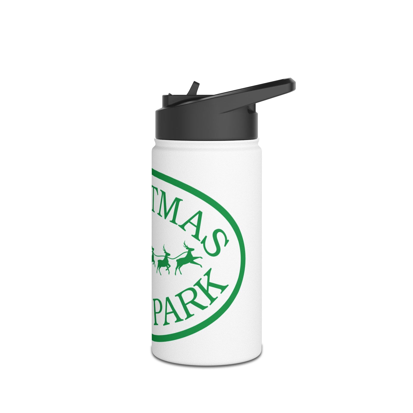 Christmas Water Bottle, Holiday Hydration, Eco-Friendly Travel Mug, Reusable Beverage Container, Perfect Gift for Christmas