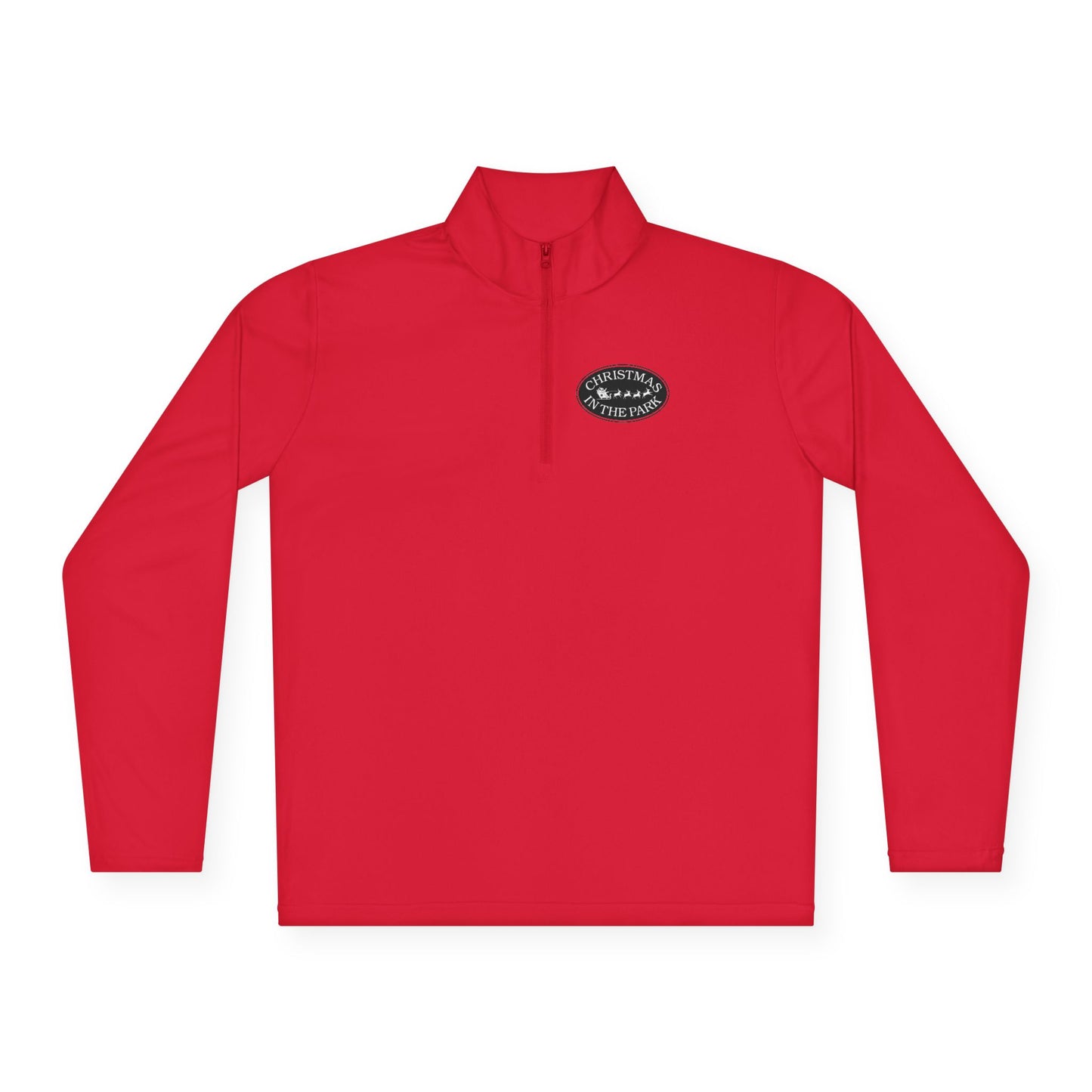 Quarter-Zip Pullover Christmas in the Park Logo