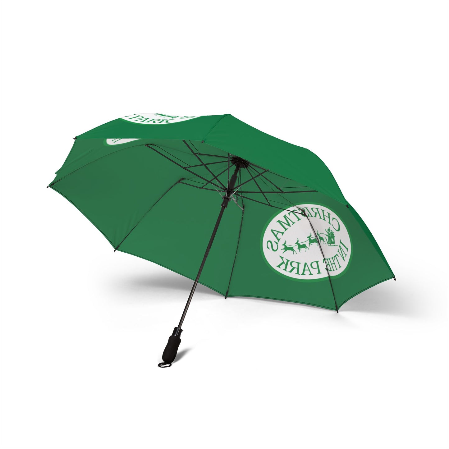 Festive Christmas Umbrella, Holiday Gift for Her, Foldable Rain Gear, Eco-Friendly Accessory, Winter Party Essentials