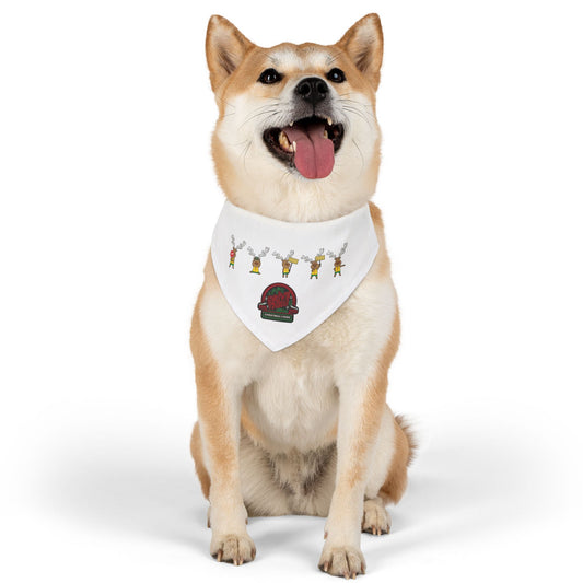 Blinky Chirstmas in the Park Drive-thru Pet Bandana Collar