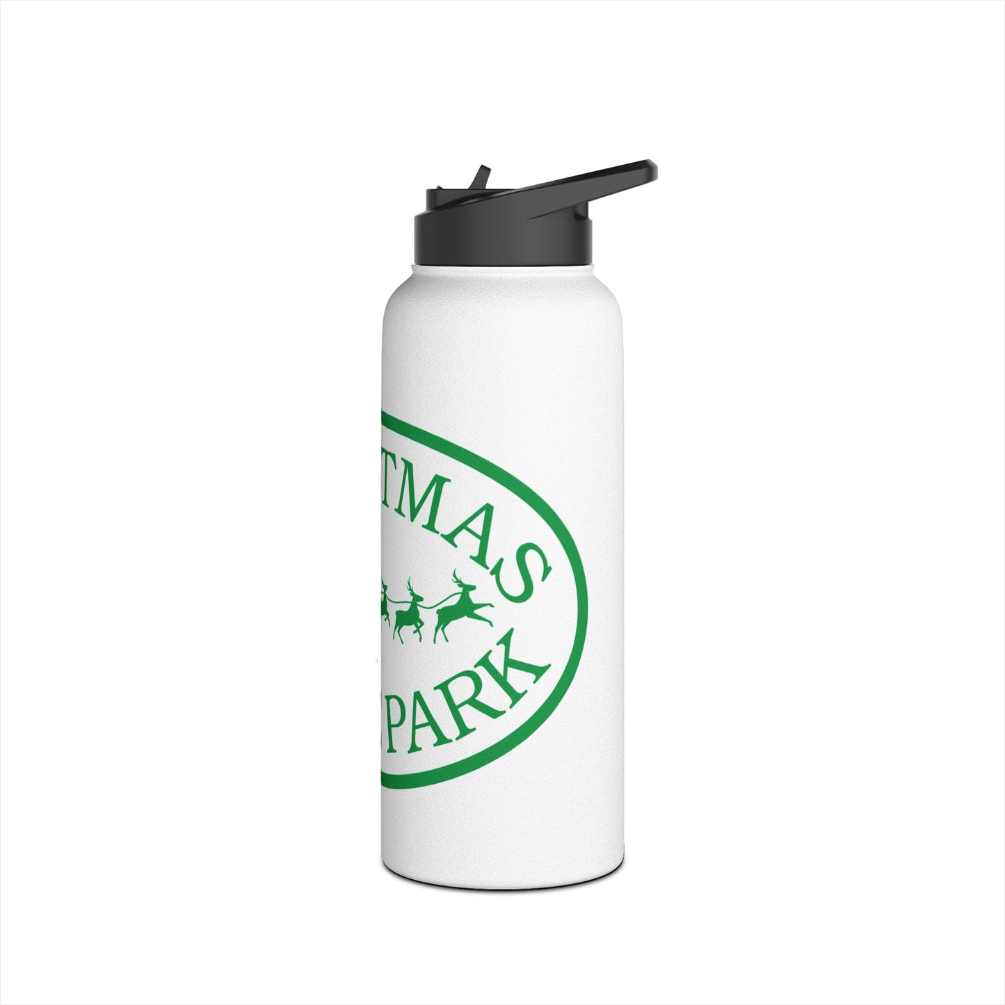 Christmas Water Bottle, Holiday Hydration, Eco-Friendly Travel Mug, Reusable Beverage Container, Perfect Gift for Christmas