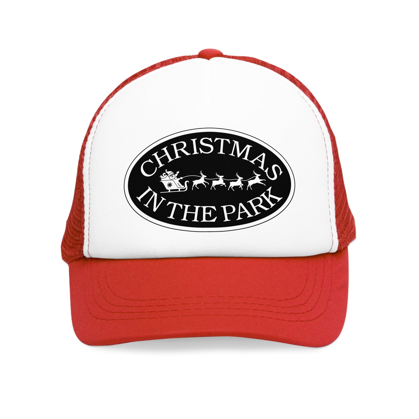 Christmas in the Park Mesh Cap | Festive Trucker Hat | Holiday Gift | Outdoor Fun | Family Events | Winter Celebrations | Seasonal Style