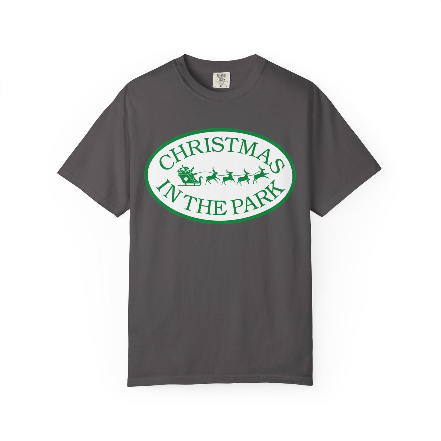 Christmas in the Park T-Shirt | Festive Holiday Tee for Celebrations, Gift for Family, Unisex Christmas Apparel, Joyful Winter Wear