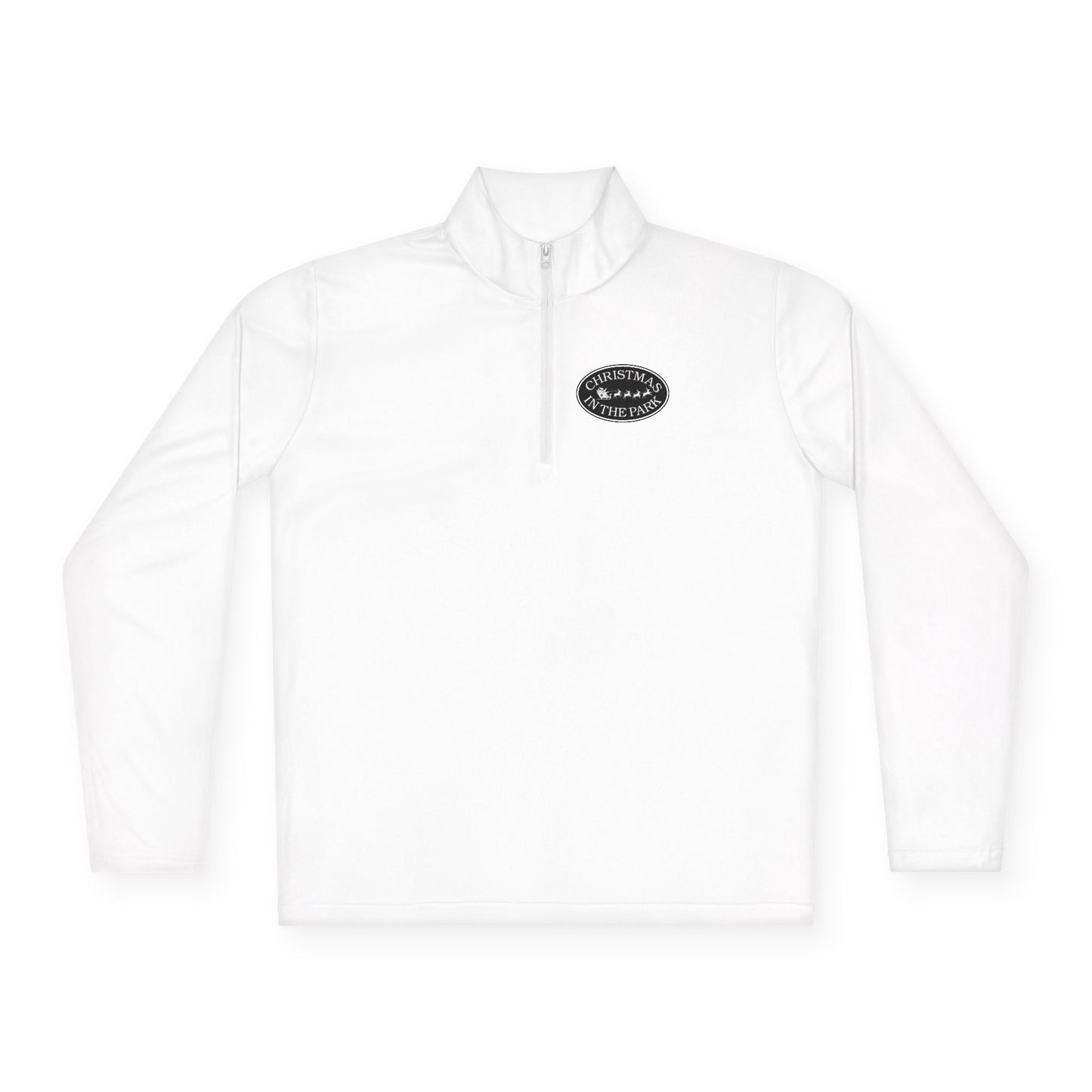 Quarter-Zip Pullover Christmas in the Park Logo