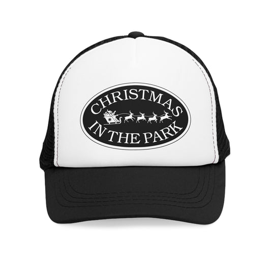 Christmas in the Park Mesh Cap | Festive Trucker Hat | Holiday Gift | Outdoor Fun | Family Events | Winter Celebrations | Seasonal Style