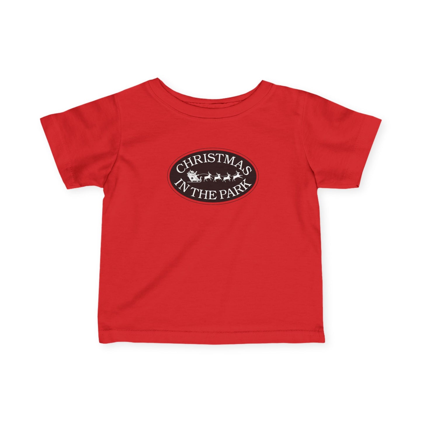 Christmas in the Park Infant Tee, Holiday Baby Shirt, Cute Toddler Tee, Christmas Gift for Baby, Festive Kids T-Shirt