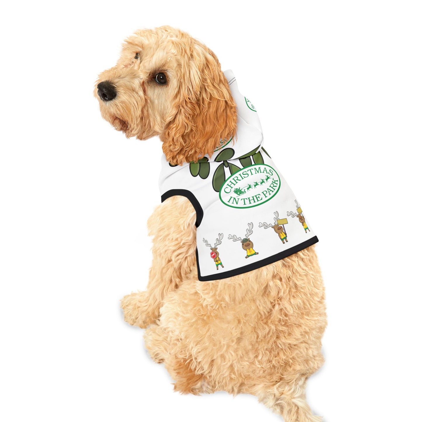Christmas Dog Blinky Hoodie