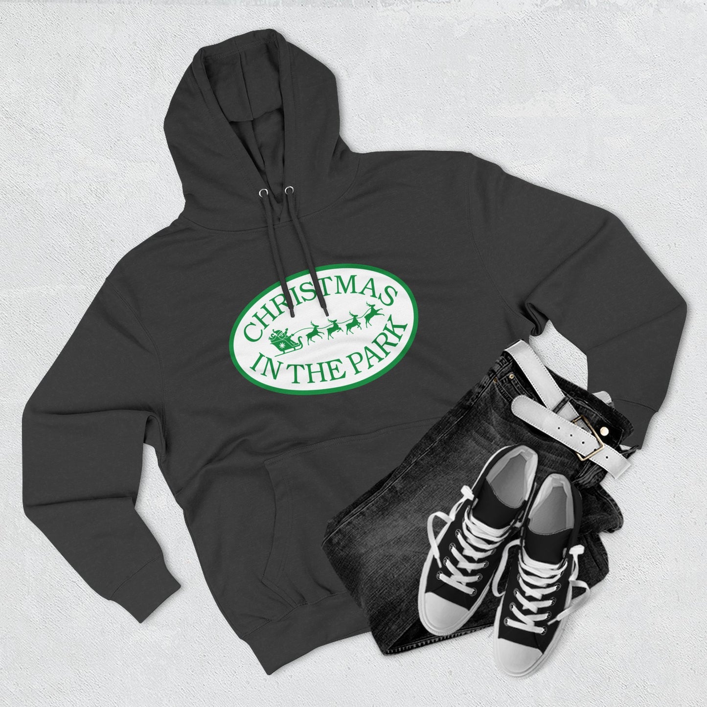 Christmas in the Park Fleece Hoodie