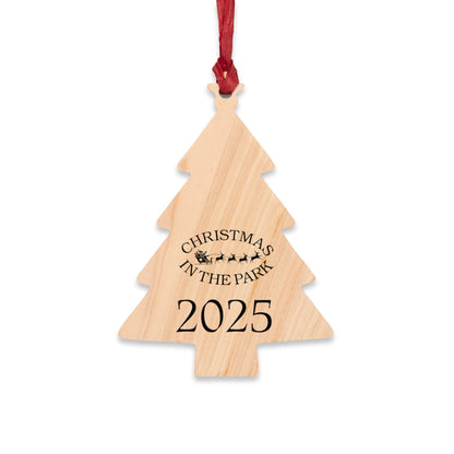 Wooden Ornament - Christmas in the Park 2025