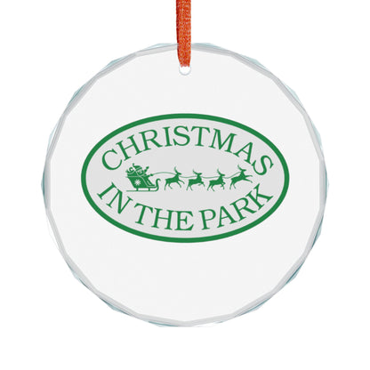 Crystal Glass Ornament, Heart-Shaped Holiday Decor, Christmas Keepsake, Personalized Gift, Tree Ornament, Festive Decoration