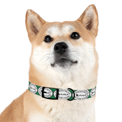 Christmas Dog Collar, Holiday Pet Accessory, Festive Dog Gear, Seasonal Pet Collar, Dog Fashion for Christmas, Gift for Dog Lovers