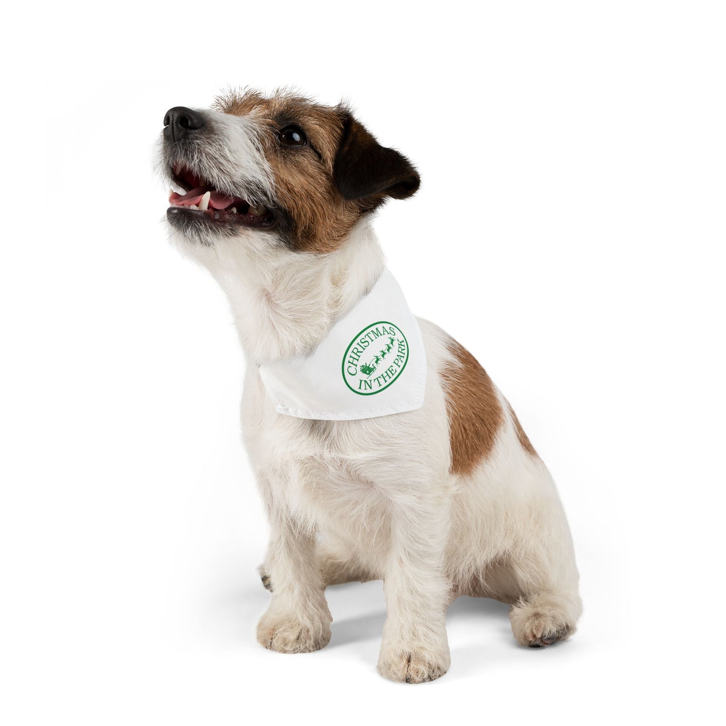 Christmas in the Park Pet Bandana Collar