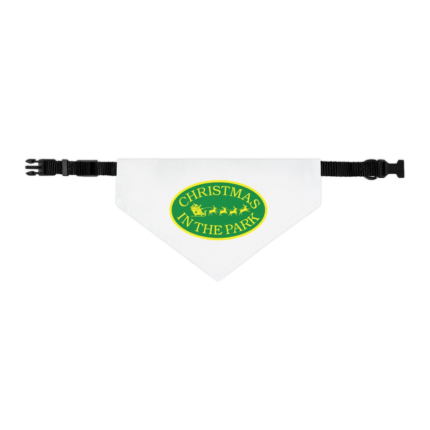 Christmas in the Park Pet Bandana Collar