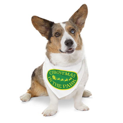 Christmas in the Park Pet Bandana Collar