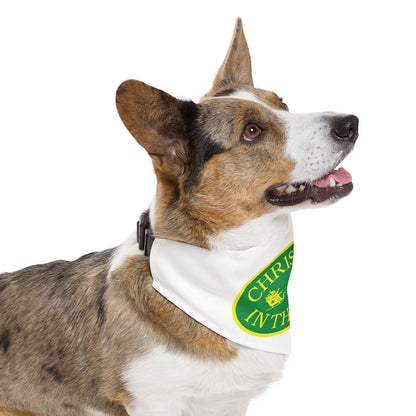 Christmas in the Park Pet Bandana Collar