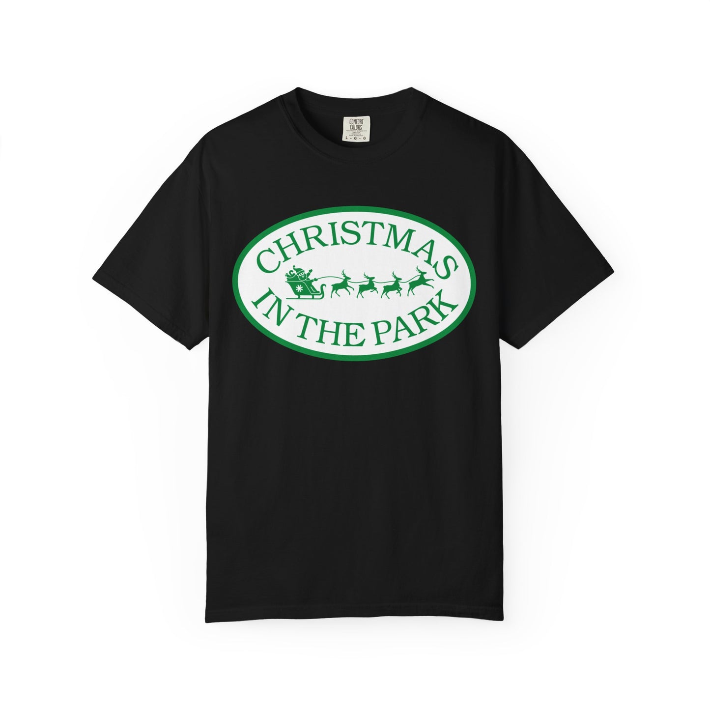Christmas in the Park T-Shirt | Festive Holiday Tee for Celebrations, Gift for Family, Unisex Christmas Apparel, Joyful Winter Wear