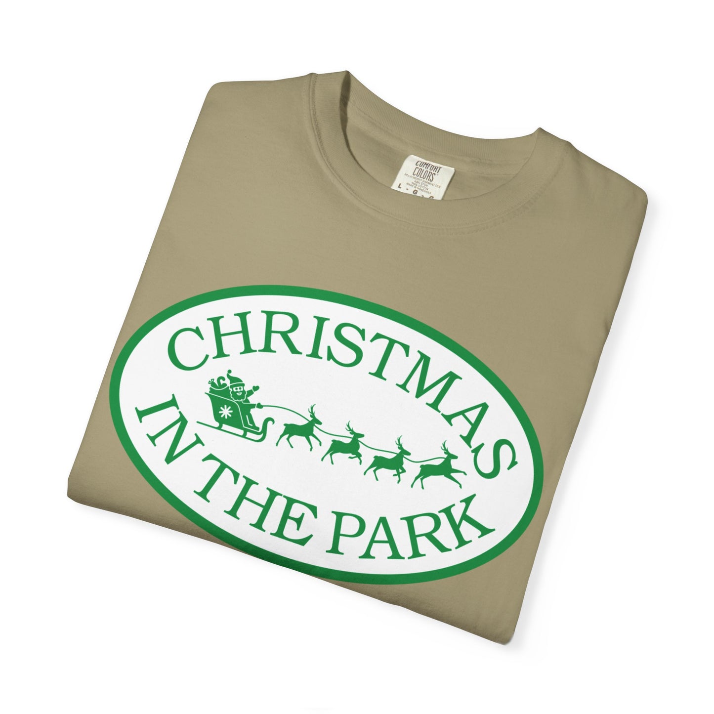 Christmas in the Park T-Shirt | Festive Holiday Tee for Celebrations, Gift for Family, Unisex Christmas Apparel, Joyful Winter Wear
