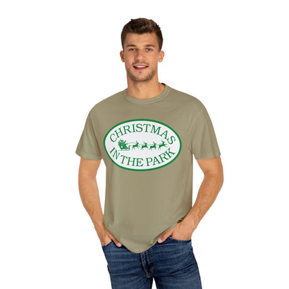 Christmas in the Park T-Shirt | Festive Holiday Tee for Celebrations, Gift for Family, Unisex Christmas Apparel, Joyful Winter Wear