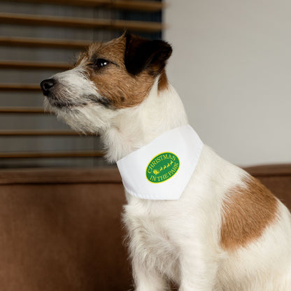 Christmas in the Park Pet Bandana Collar