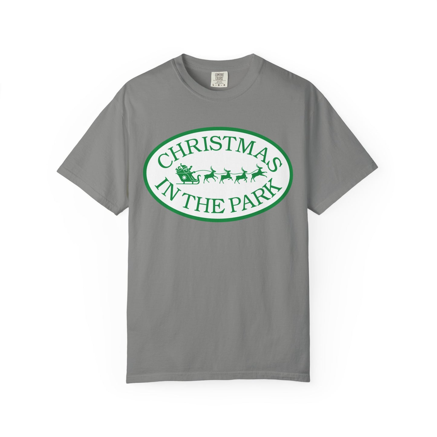 Christmas in the Park T-Shirt | Festive Holiday Tee for Celebrations, Gift for Family, Unisex Christmas Apparel, Joyful Winter Wear