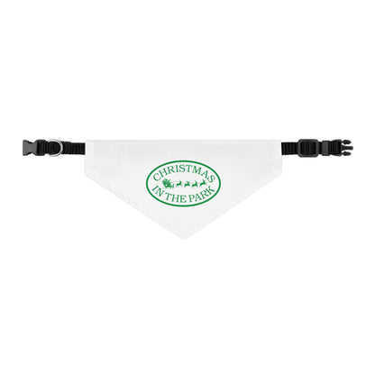 Christmas in the Park Pet Bandana Collar