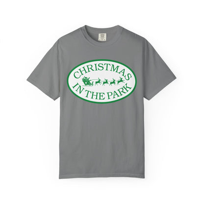 Christmas in the Park T-Shirt | Festive Holiday Tee for Celebrations, Gift for Family, Unisex Christmas Apparel, Joyful Winter Wear