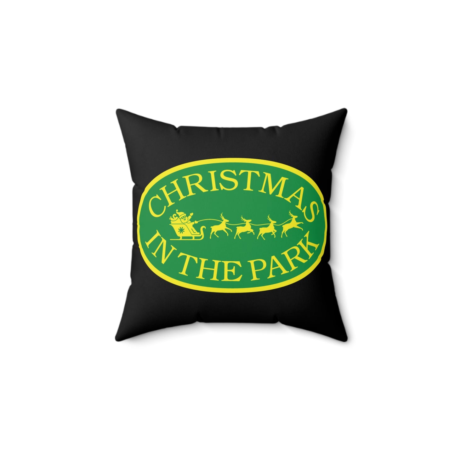 Festive Faux Suede Pillow, Christmas Decor, Cozy Home Accent, Holiday Gift, Unique Cushion, Seasonal Throw Pillow