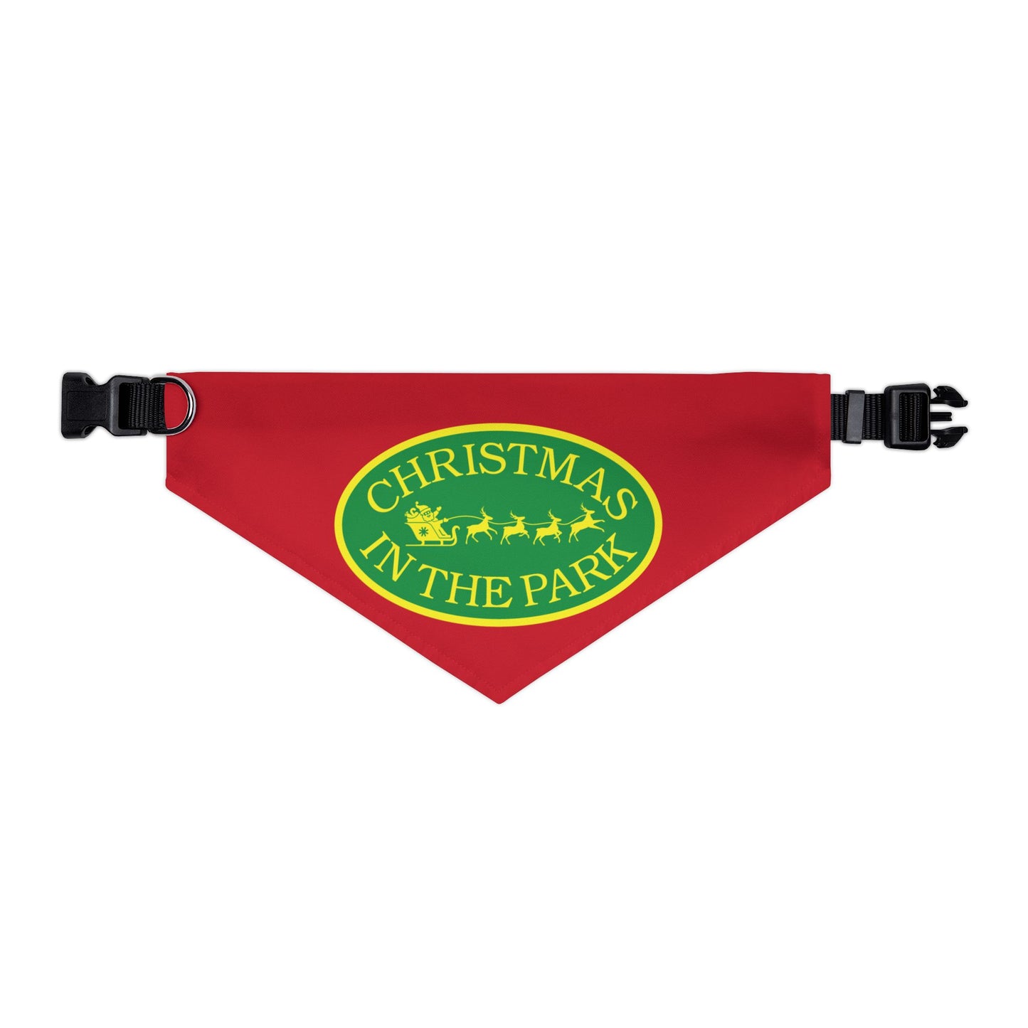 Christmas in the Park Pet Bandana Collar