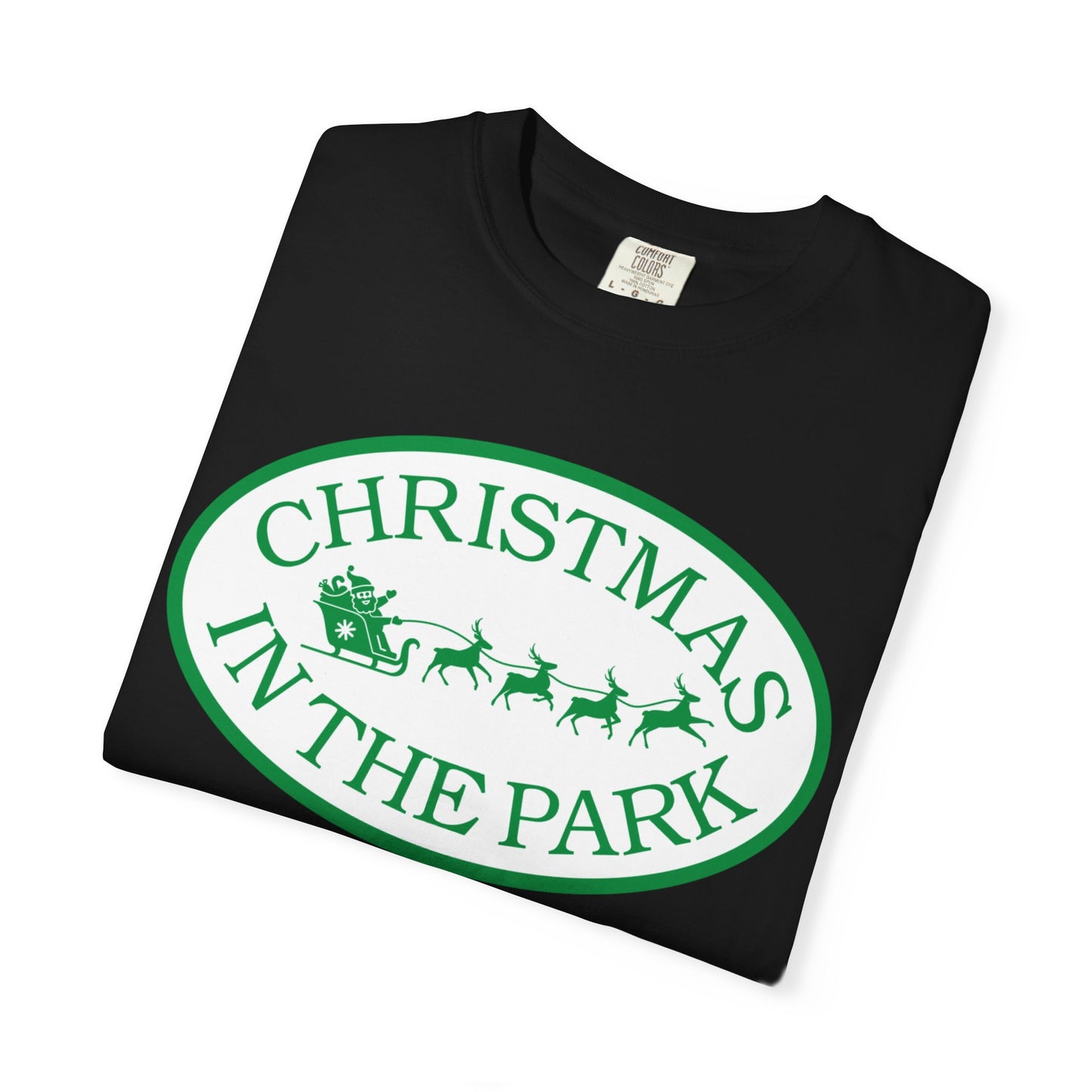 Christmas in the Park T-Shirt | Festive Holiday Tee for Celebrations, Gift for Family, Unisex Christmas Apparel, Joyful Winter Wear