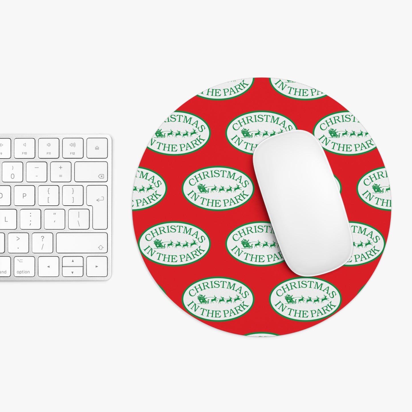 Christmas-Themed Mouse Pad for Festive Office Decor, Holiday Gift for Coworkers, Gaming Accessory, Desk Accessory, Seasonal Office Supplies