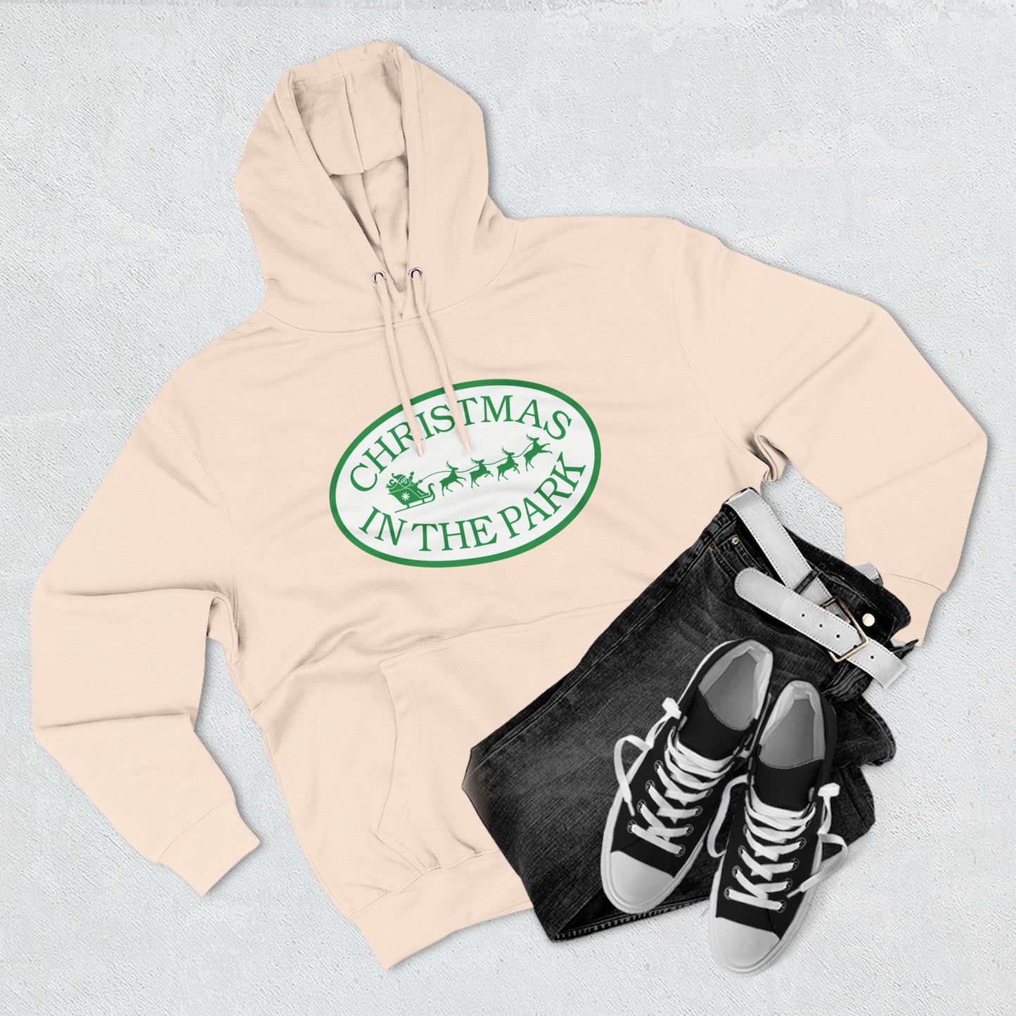 Christmas in the Park Fleece Hoodie