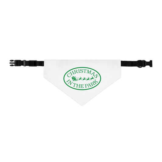 Christmas in the Park Pet Bandana Collar