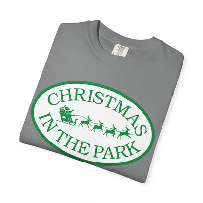 Christmas in the Park T-Shirt | Festive Holiday Tee for Celebrations, Gift for Family, Unisex Christmas Apparel, Joyful Winter Wear