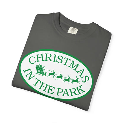 Christmas in the Park T-Shirt | Festive Holiday Tee for Celebrations, Gift for Family, Unisex Christmas Apparel, Joyful Winter Wear