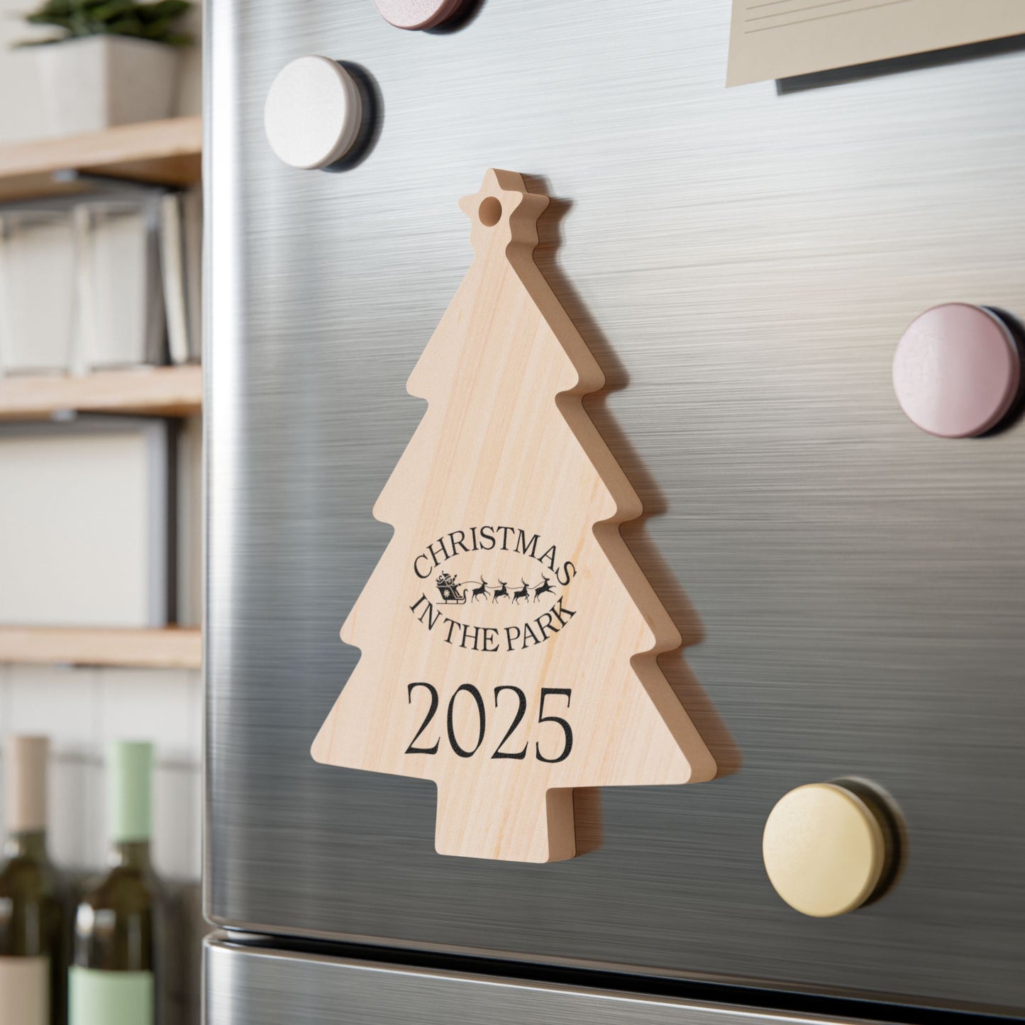 Wooden Ornament - Christmas in the Park 2025