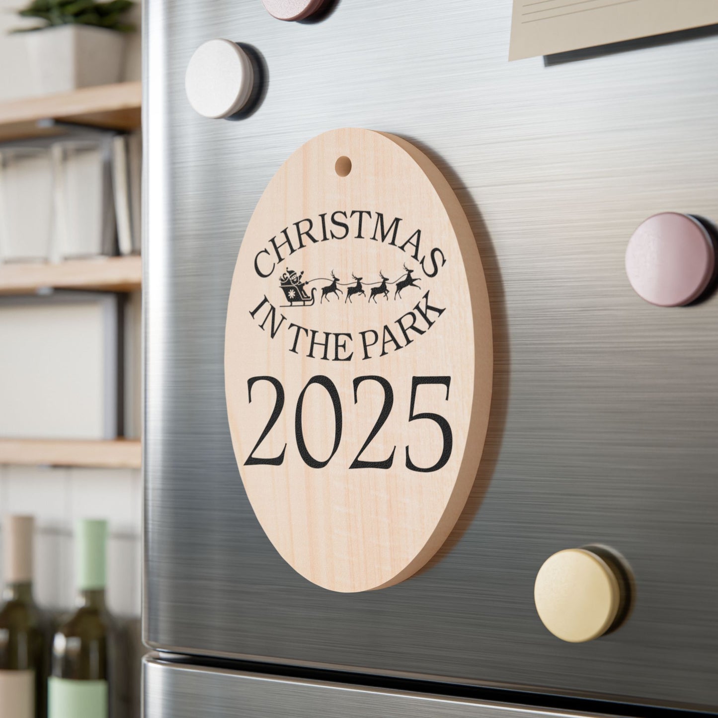 Wooden Ornament - Christmas in the Park 2025