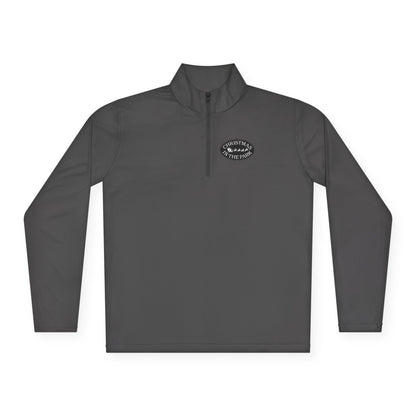 Quarter-Zip Pullover Christmas in the Park Logo