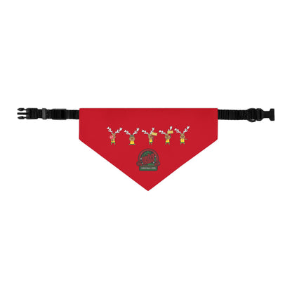 Blinky Chirstmas in the Park Drive-thru Pet Bandana Collar