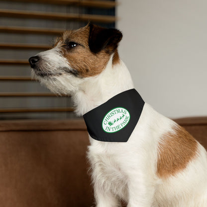 Christmas in the Park Pet Bandana Collar