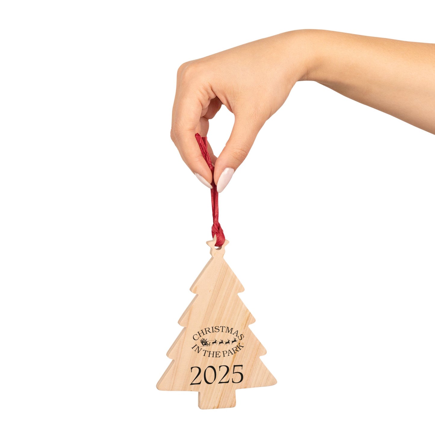 Wooden Ornament - Christmas in the Park 2025