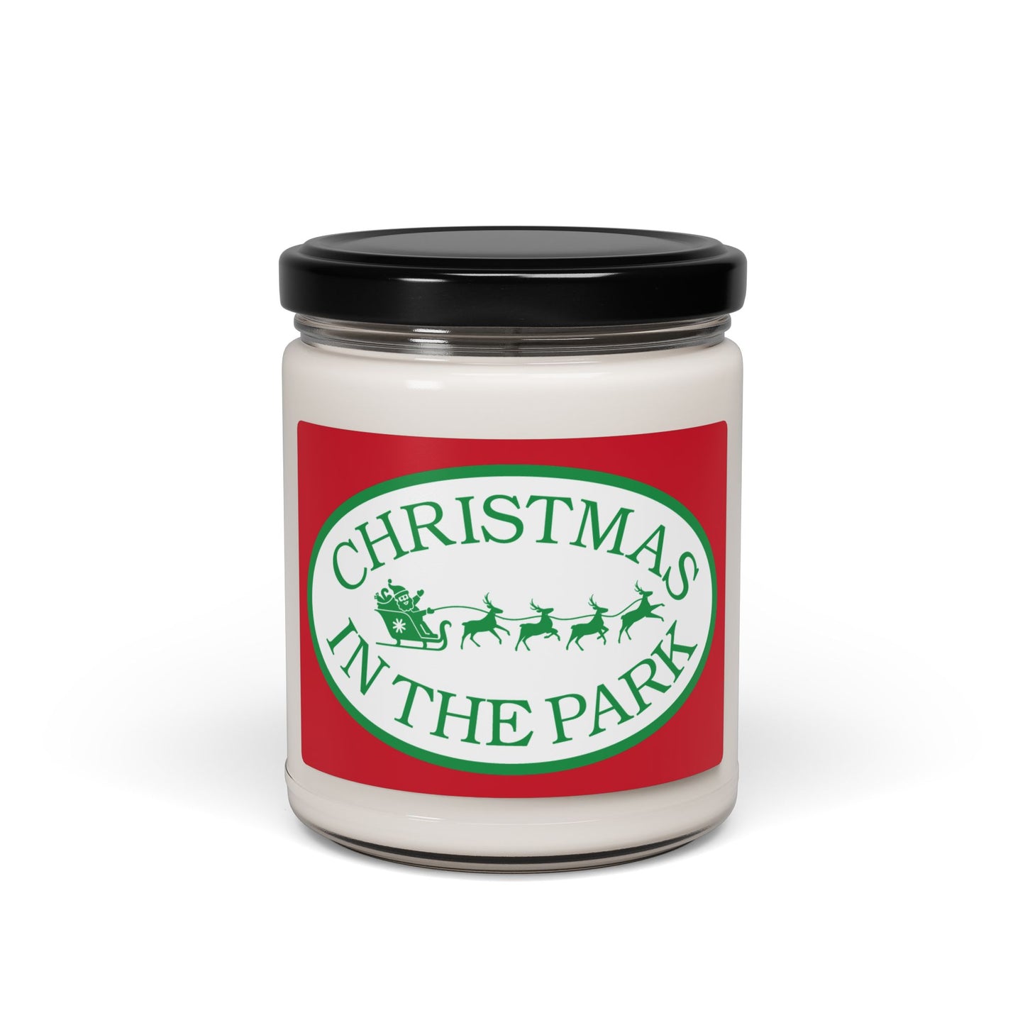 Christmas in the Park Festive Christmas Scented Soy Candle, Holiday Home Decor, Christmas Gift Idea, Seasonal Fragrance, Cozy Comforts
